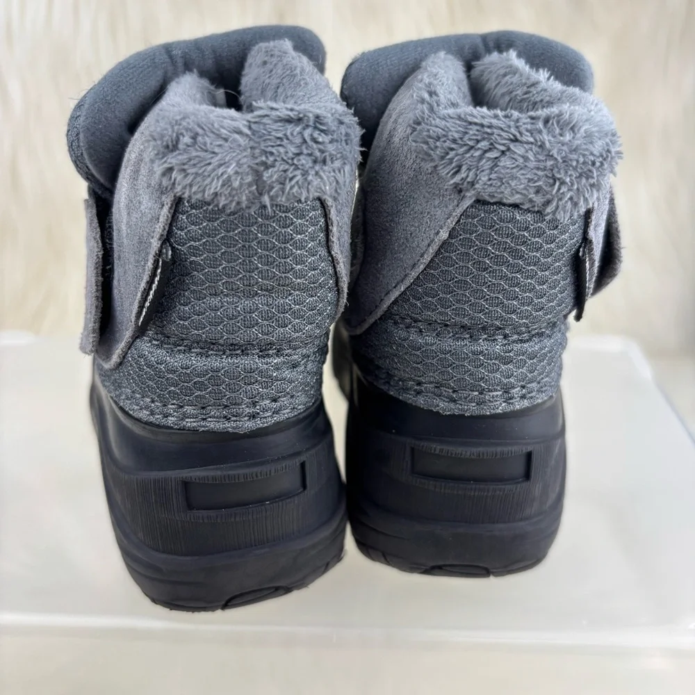 The North Face Kids Faux Fur Lined Boots - Gray Size 8 Toddler